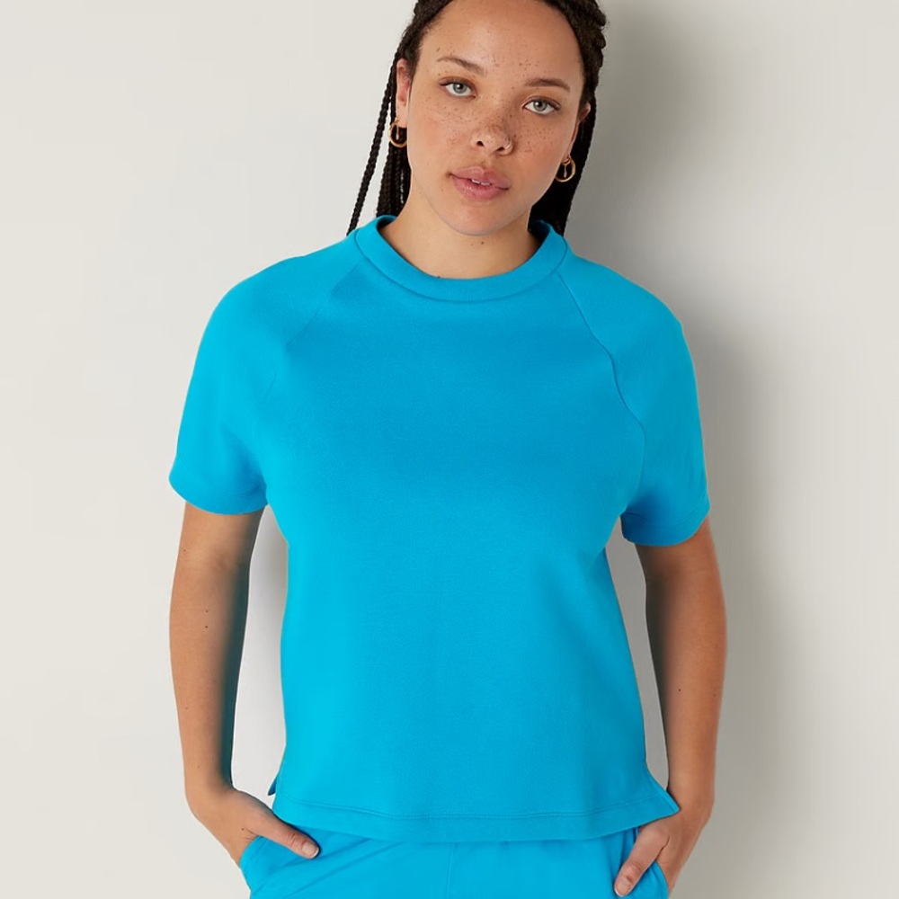 NEW PINK short sleeve crew neck